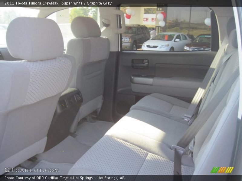 Super White / Graphite Gray 2011 Toyota Tundra CrewMax