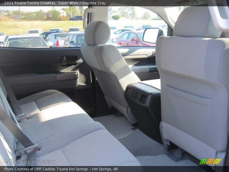 Super White / Graphite Gray 2011 Toyota Tundra CrewMax