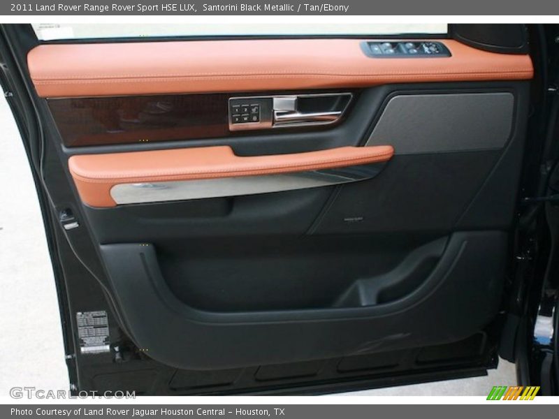 Santorini Black Metallic / Tan/Ebony 2011 Land Rover Range Rover Sport HSE LUX