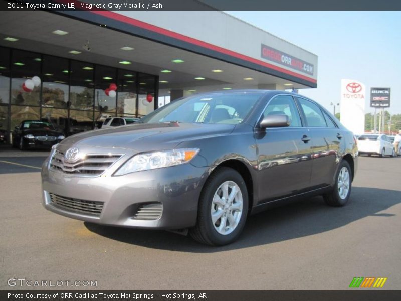 Magnetic Gray Metallic / Ash 2011 Toyota Camry LE