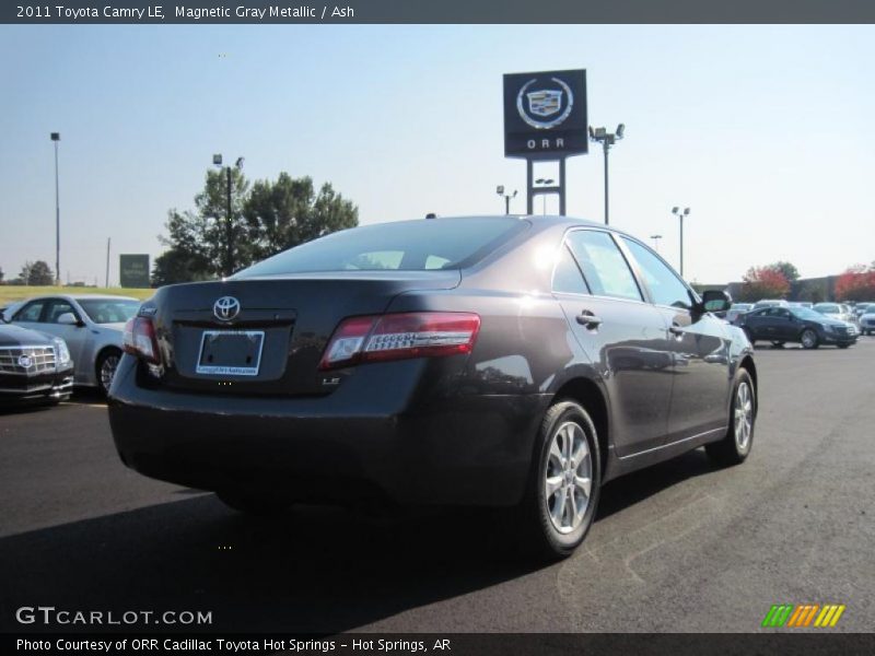 Magnetic Gray Metallic / Ash 2011 Toyota Camry LE