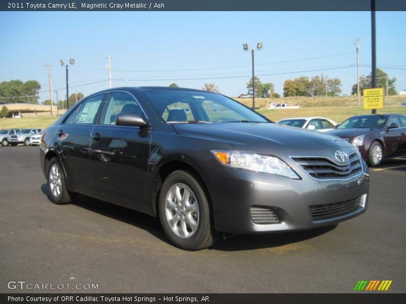 Magnetic Gray Metallic / Ash 2011 Toyota Camry LE