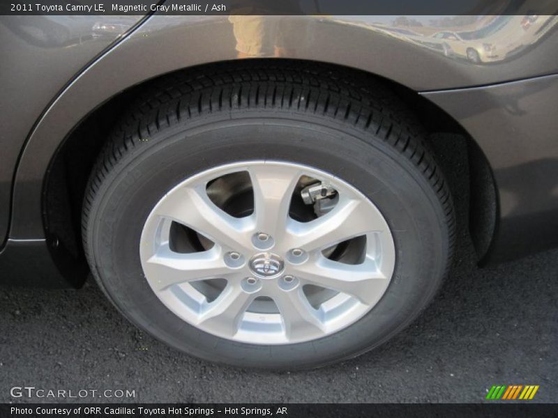 Magnetic Gray Metallic / Ash 2011 Toyota Camry LE