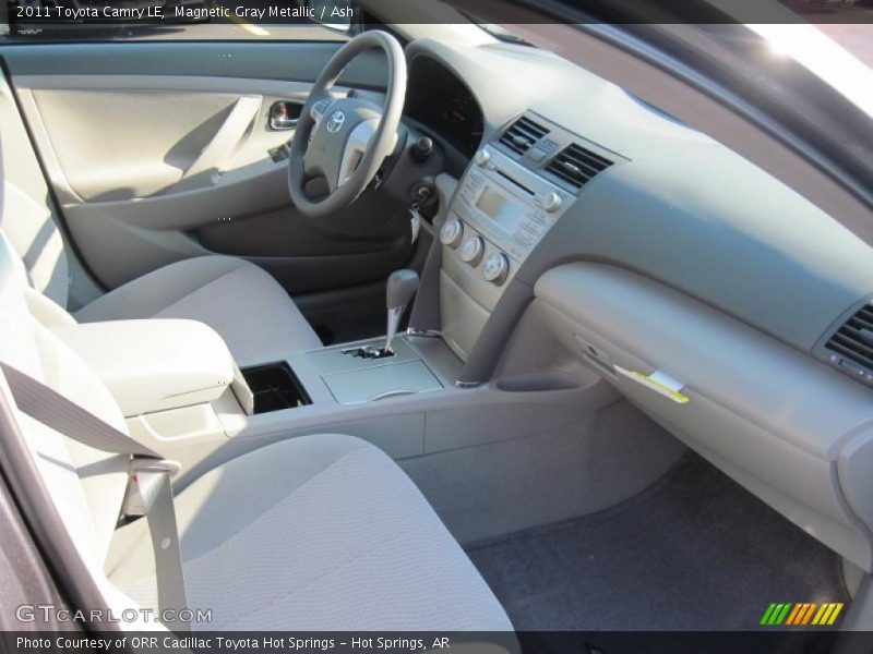 Magnetic Gray Metallic / Ash 2011 Toyota Camry LE