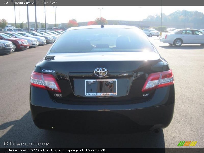 Black / Ash 2011 Toyota Camry LE