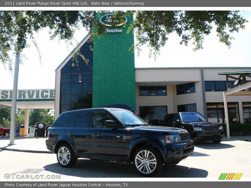 Baltic Blue / Almond/Nutmeg 2011 Land Rover Range Rover Sport HSE LUX