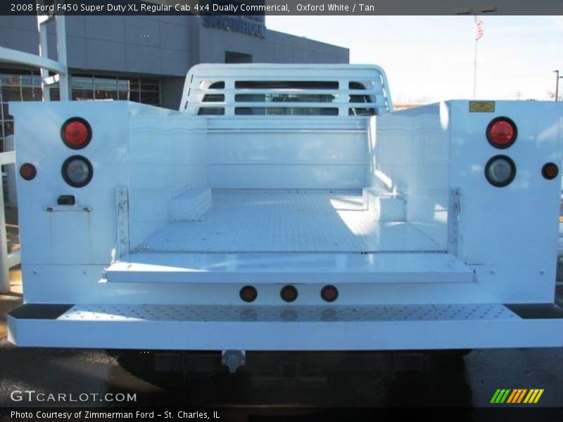 Oxford White / Tan 2008 Ford F450 Super Duty XL Regular Cab 4x4 Dually Commerical