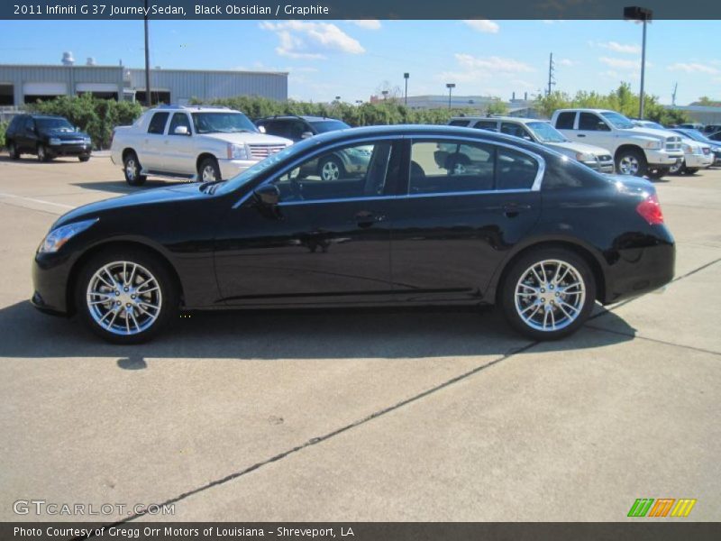 Black Obsidian / Graphite 2011 Infiniti G 37 Journey Sedan