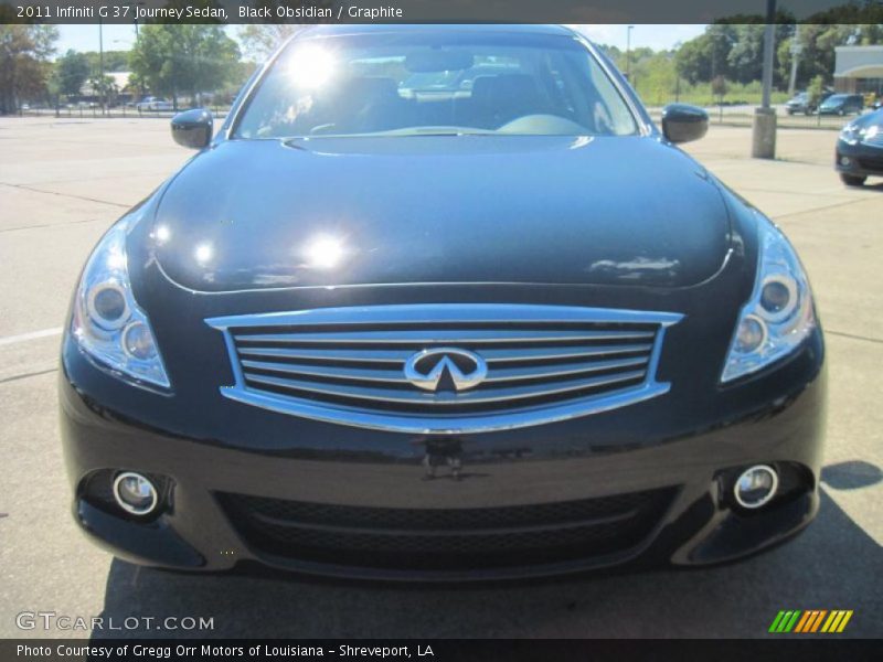 Black Obsidian / Graphite 2011 Infiniti G 37 Journey Sedan