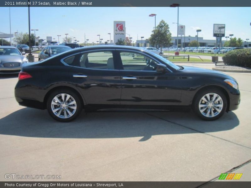 Malbec Black / Wheat 2011 Infiniti M 37 Sedan