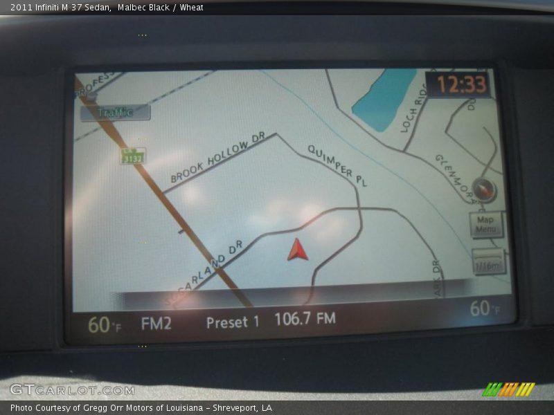 Navigation of 2011 M 37 Sedan
