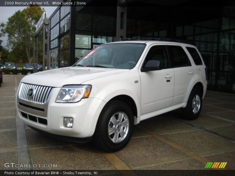 White Suede / Stone 2009 Mercury Mariner V6