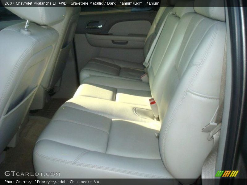 Graystone Metallic / Dark Titanium/Light Titanium 2007 Chevrolet Avalanche LT 4WD