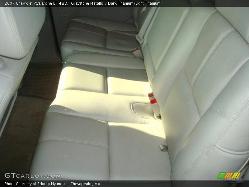 Graystone Metallic / Dark Titanium/Light Titanium 2007 Chevrolet Avalanche LT 4WD