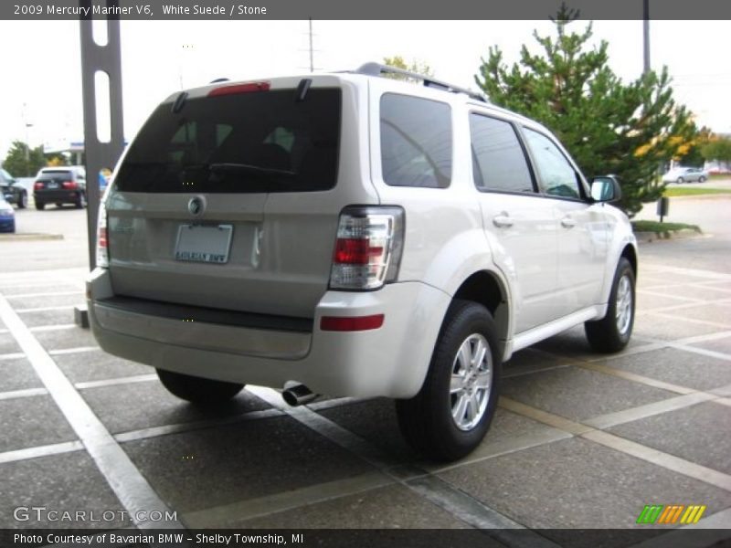 White Suede / Stone 2009 Mercury Mariner V6