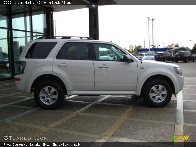 White Suede / Stone 2009 Mercury Mariner V6