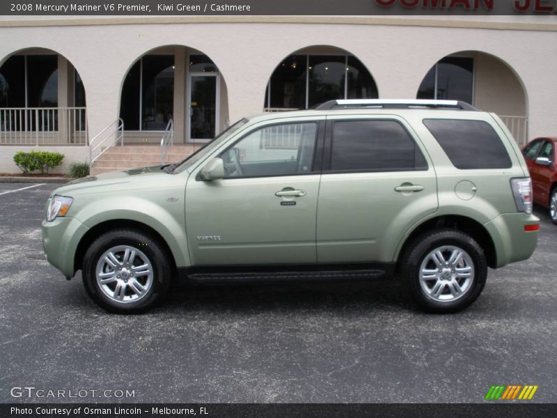 Kiwi Green / Cashmere 2008 Mercury Mariner V6 Premier