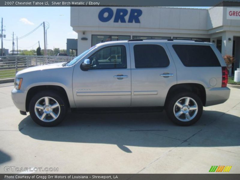 Silver Birch Metallic / Ebony 2007 Chevrolet Tahoe LS