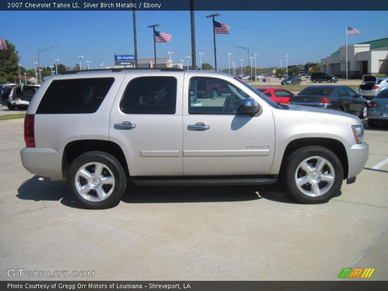 Silver Birch Metallic / Ebony 2007 Chevrolet Tahoe LS