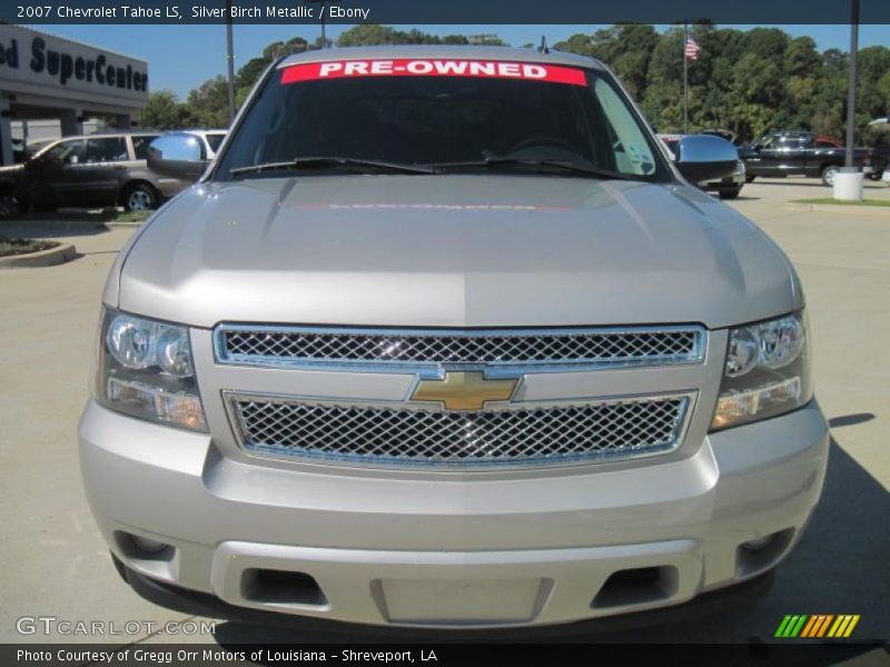 Silver Birch Metallic / Ebony 2007 Chevrolet Tahoe LS