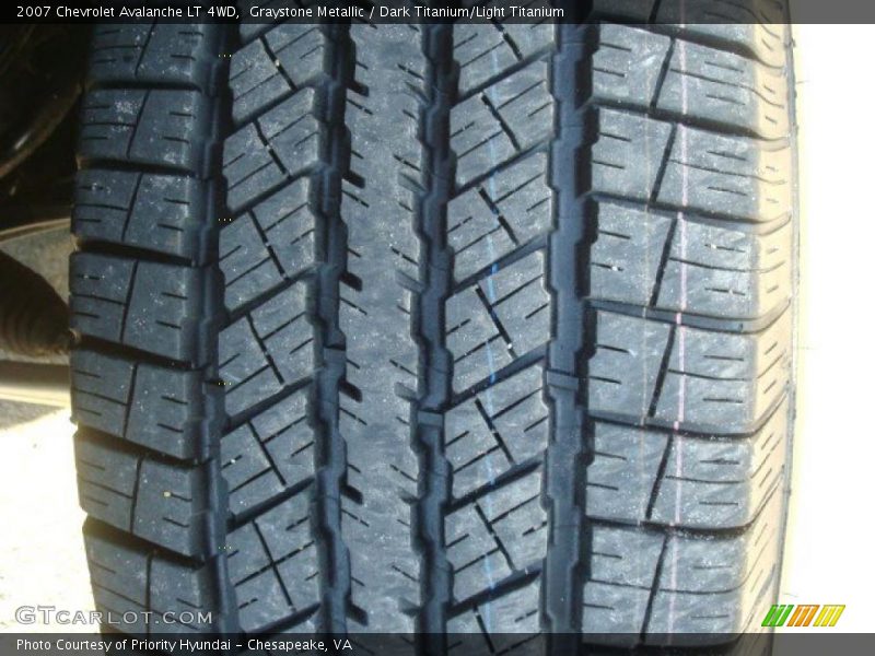 Graystone Metallic / Dark Titanium/Light Titanium 2007 Chevrolet Avalanche LT 4WD