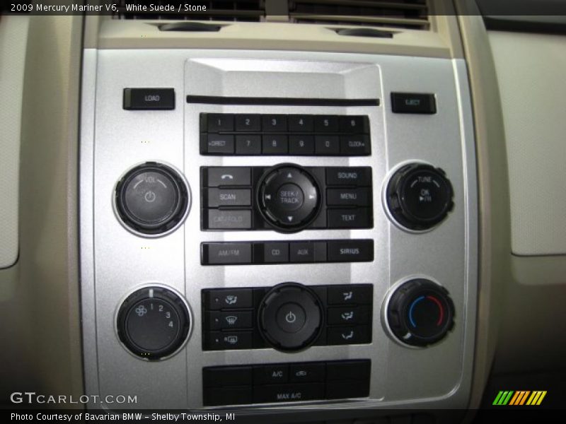 Controls of 2009 Mariner V6