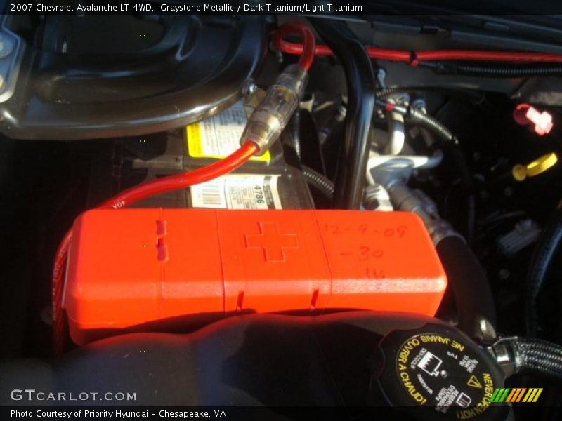Graystone Metallic / Dark Titanium/Light Titanium 2007 Chevrolet Avalanche LT 4WD