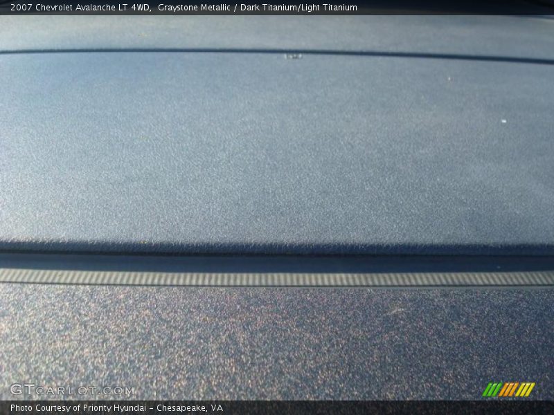 Graystone Metallic / Dark Titanium/Light Titanium 2007 Chevrolet Avalanche LT 4WD