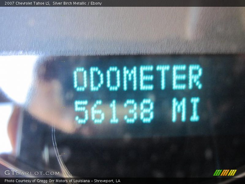 Silver Birch Metallic / Ebony 2007 Chevrolet Tahoe LS