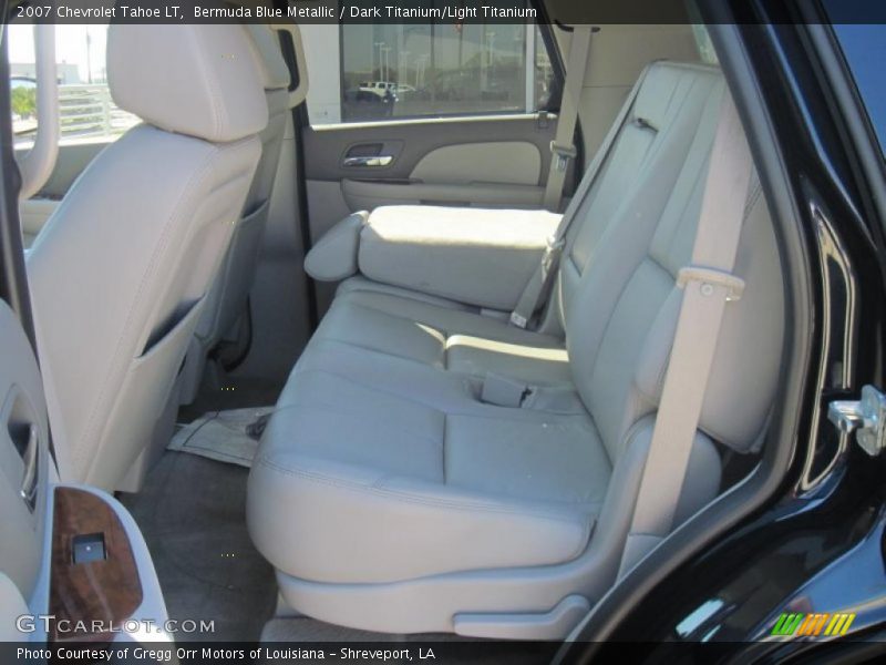 Bermuda Blue Metallic / Dark Titanium/Light Titanium 2007 Chevrolet Tahoe LT