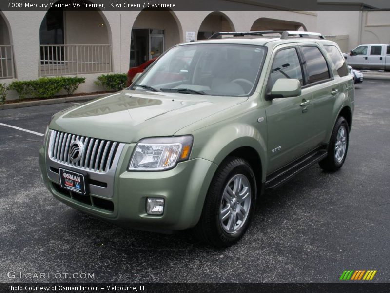 Kiwi Green / Cashmere 2008 Mercury Mariner V6 Premier