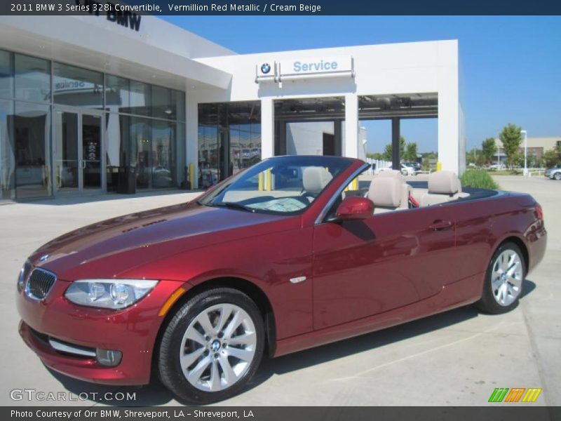  2011 3 Series 328i Convertible Vermillion Red Metallic