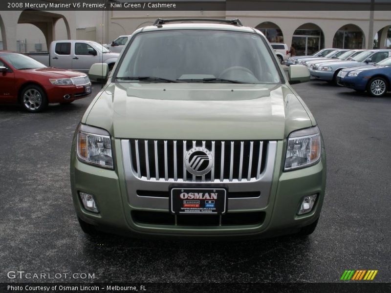 Kiwi Green / Cashmere 2008 Mercury Mariner V6 Premier