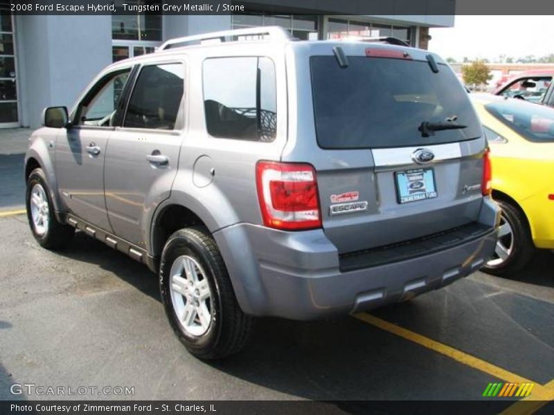 Tungsten Grey Metallic / Stone 2008 Ford Escape Hybrid