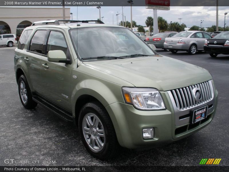 Kiwi Green / Cashmere 2008 Mercury Mariner V6 Premier