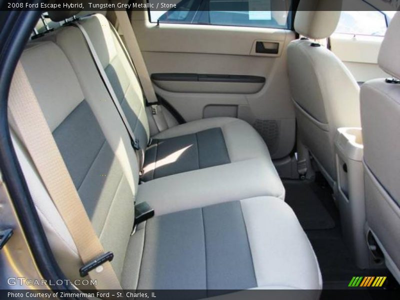 Tungsten Grey Metallic / Stone 2008 Ford Escape Hybrid