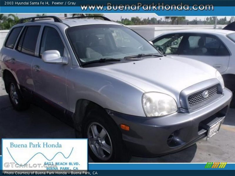 Pewter / Gray 2003 Hyundai Santa Fe I4