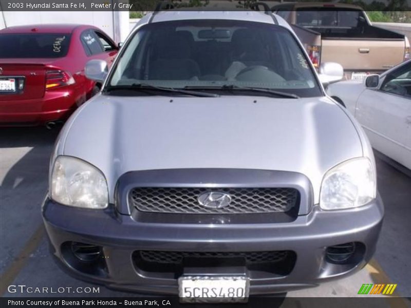 Pewter / Gray 2003 Hyundai Santa Fe I4