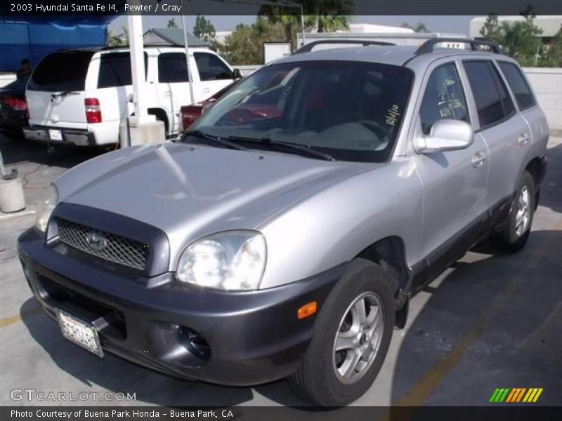 Pewter / Gray 2003 Hyundai Santa Fe I4
