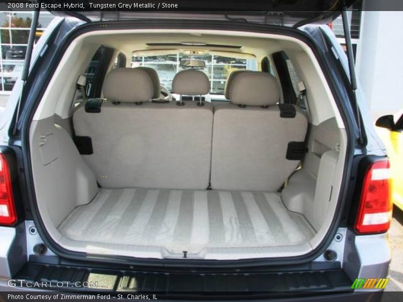 Tungsten Grey Metallic / Stone 2008 Ford Escape Hybrid
