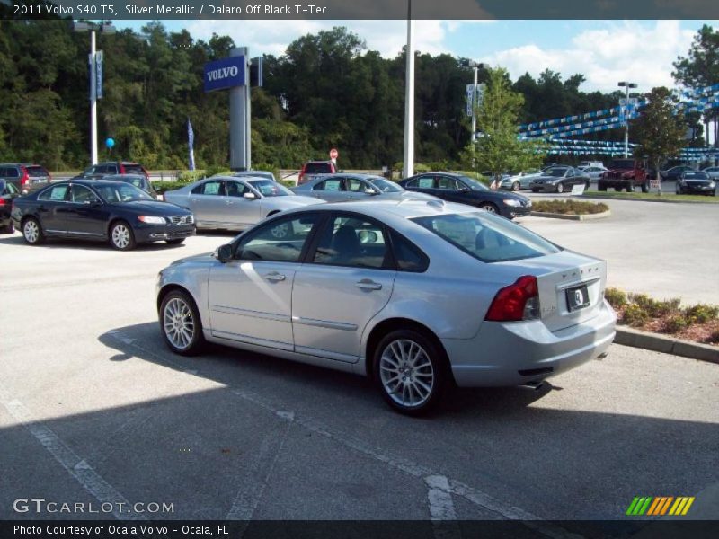 Silver Metallic / Dalaro Off Black T-Tec 2011 Volvo S40 T5