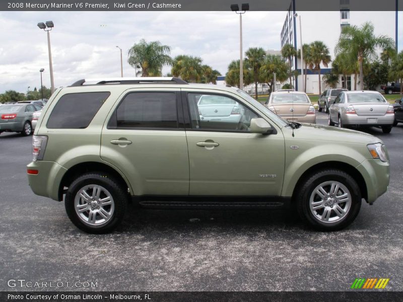 Kiwi Green / Cashmere 2008 Mercury Mariner V6 Premier