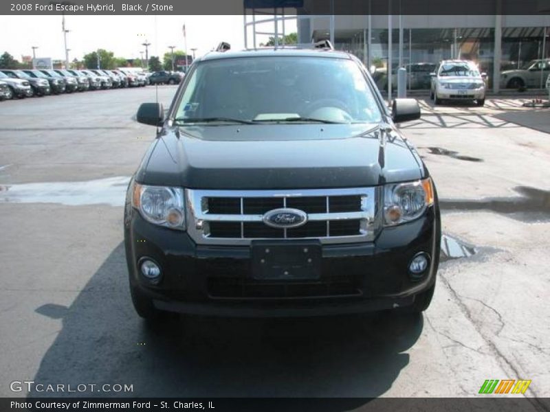 Black / Stone 2008 Ford Escape Hybrid