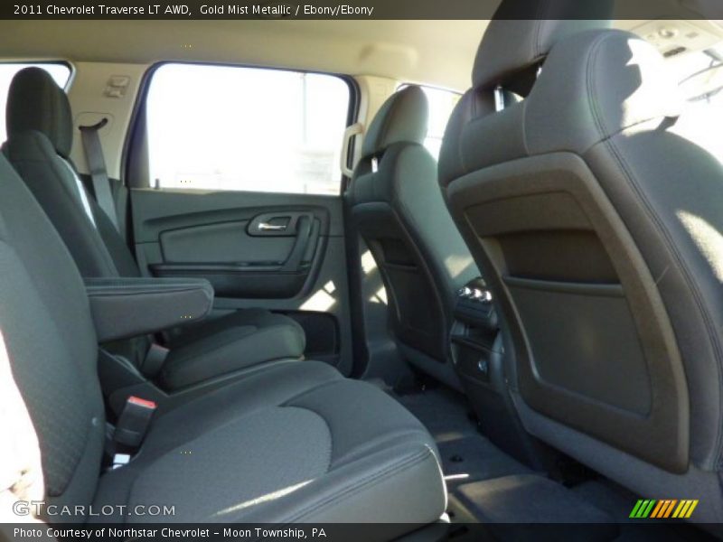 Gold Mist Metallic / Ebony/Ebony 2011 Chevrolet Traverse LT AWD