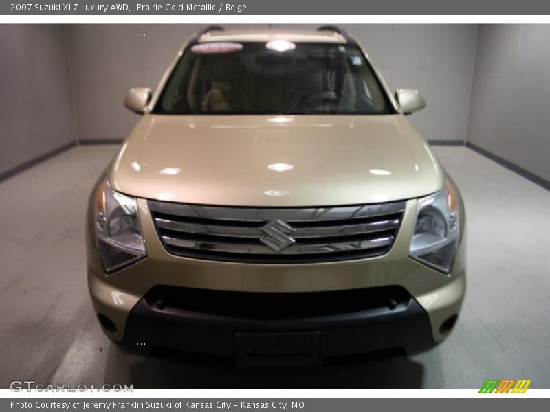 Prairie Gold Metallic / Beige 2007 Suzuki XL7 Luxury AWD