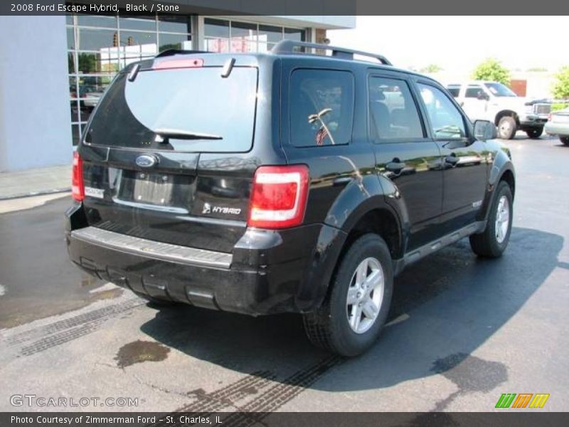 Black / Stone 2008 Ford Escape Hybrid