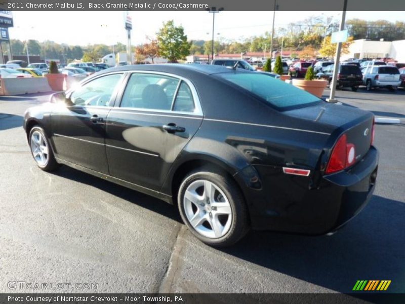 Black Granite Metallic / Cocoa/Cashmere 2011 Chevrolet Malibu LS
