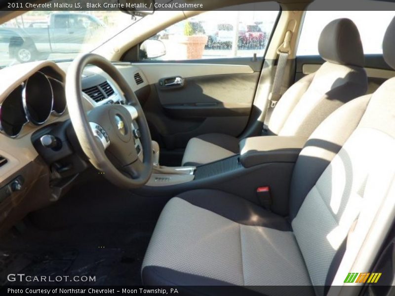Black Granite Metallic / Cocoa/Cashmere 2011 Chevrolet Malibu LS