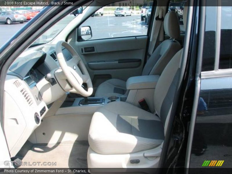 Black / Stone 2008 Ford Escape Hybrid