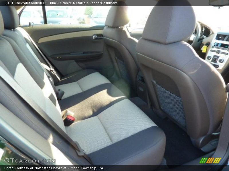 Black Granite Metallic / Cocoa/Cashmere 2011 Chevrolet Malibu LS